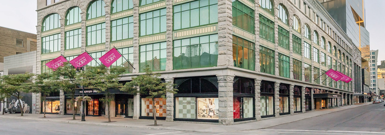 Holt Renfrew Ogilvy in Montreal Near Completion