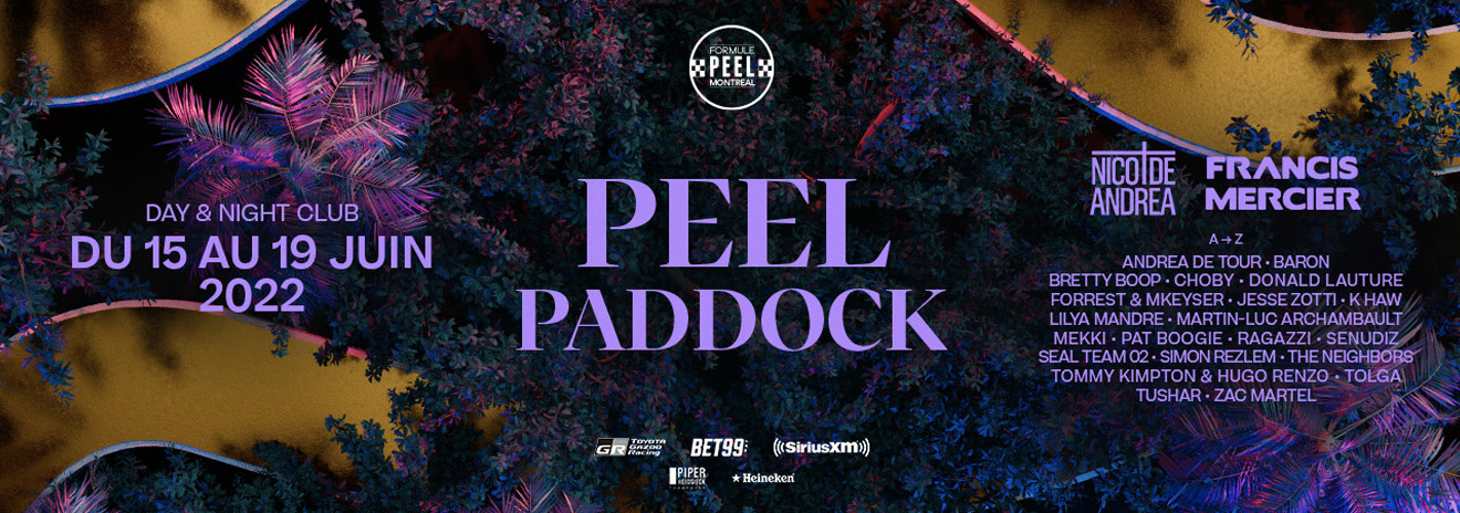 Peel Paddock Grand Prix Montreal background Website